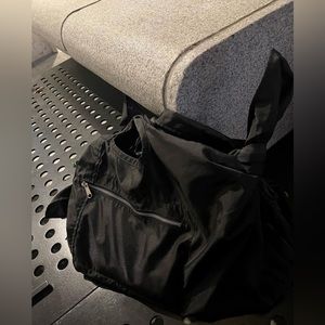 Comme des garçons black tie bag